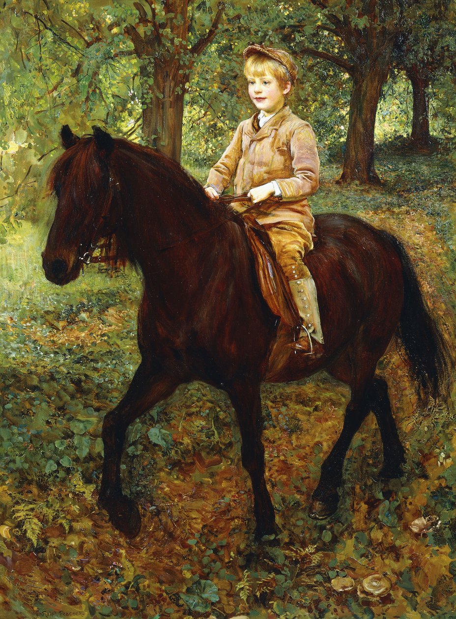 Sabah Yolculuğu (tuval üzerine yağlı boya) by Ralph Peacock