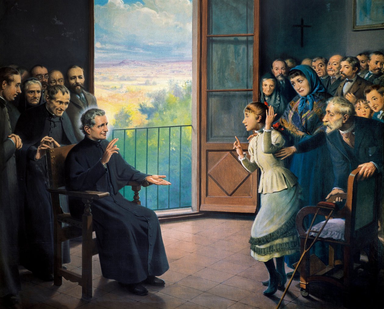“" Saint John Bosco (Giovanni Bosco ayrıca Don Bosco rahip ve İtalyan pedagog (1815-1888) diyor "” Ramon Bofarull