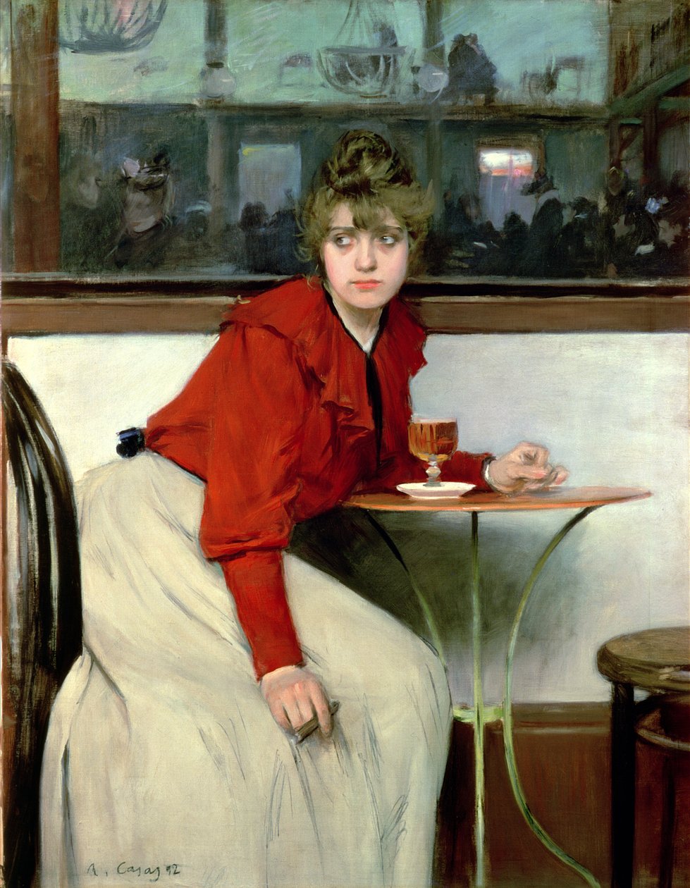 Bir Barda Chica by Ramon Casas i Carbo