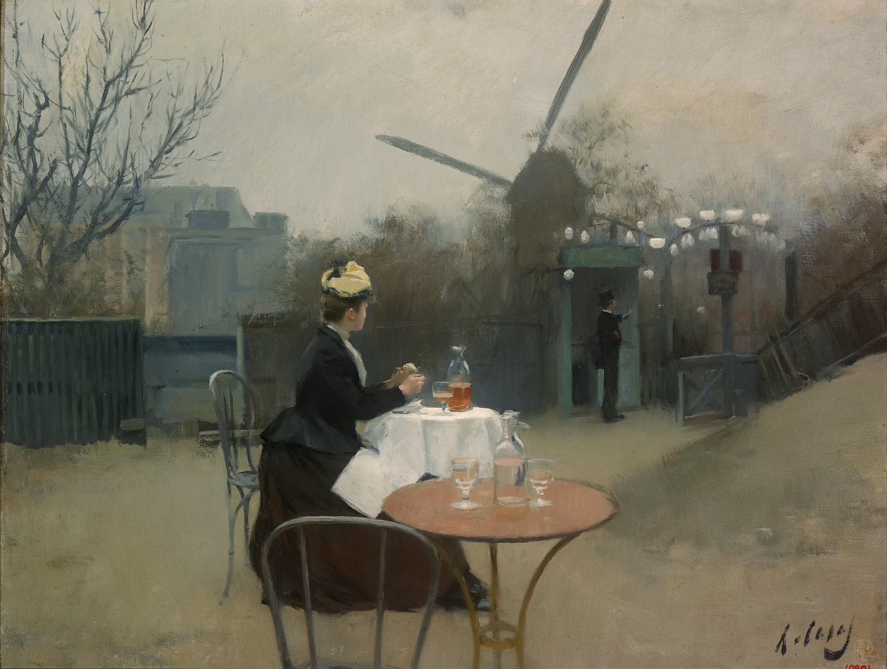 Açık havada by Ramon Casas i Carbo