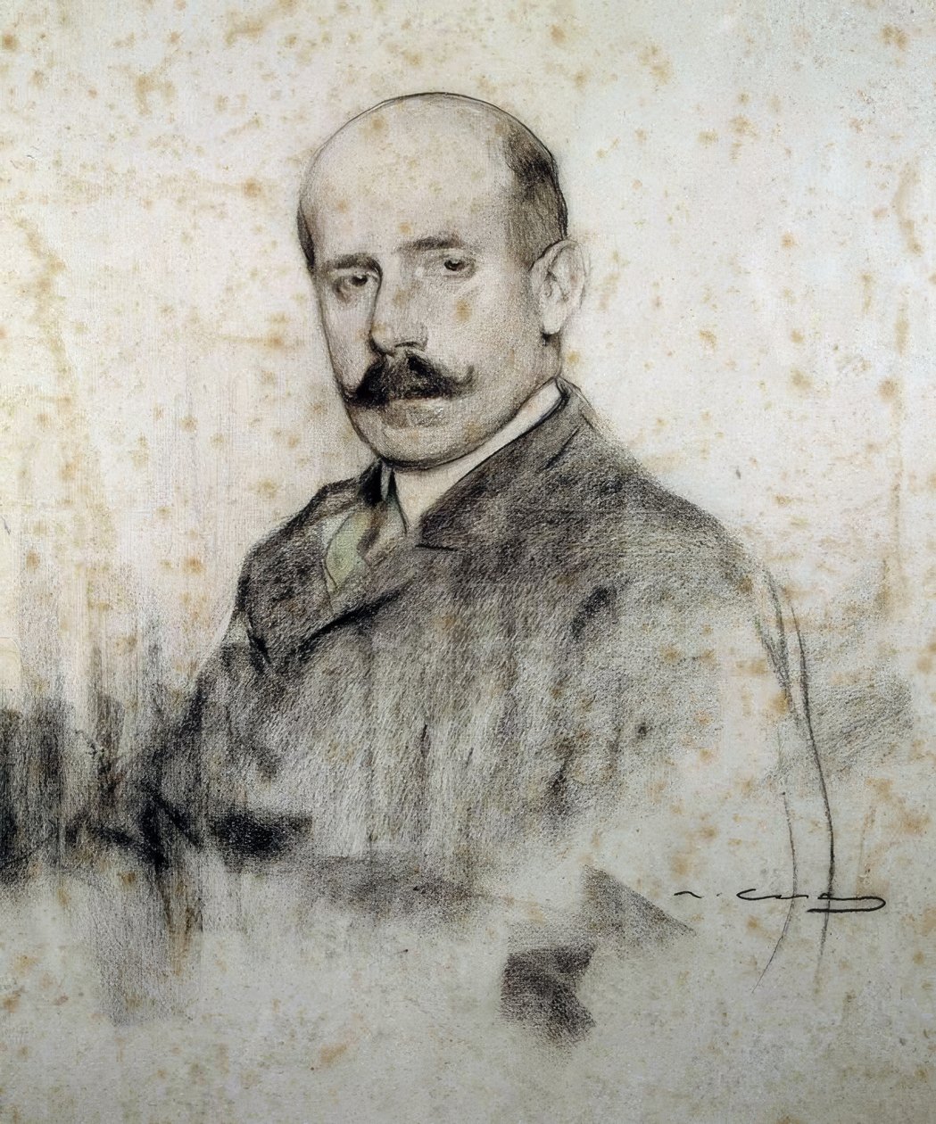 Zuloaga, Ignacio by Ramon Casas i Carbo
