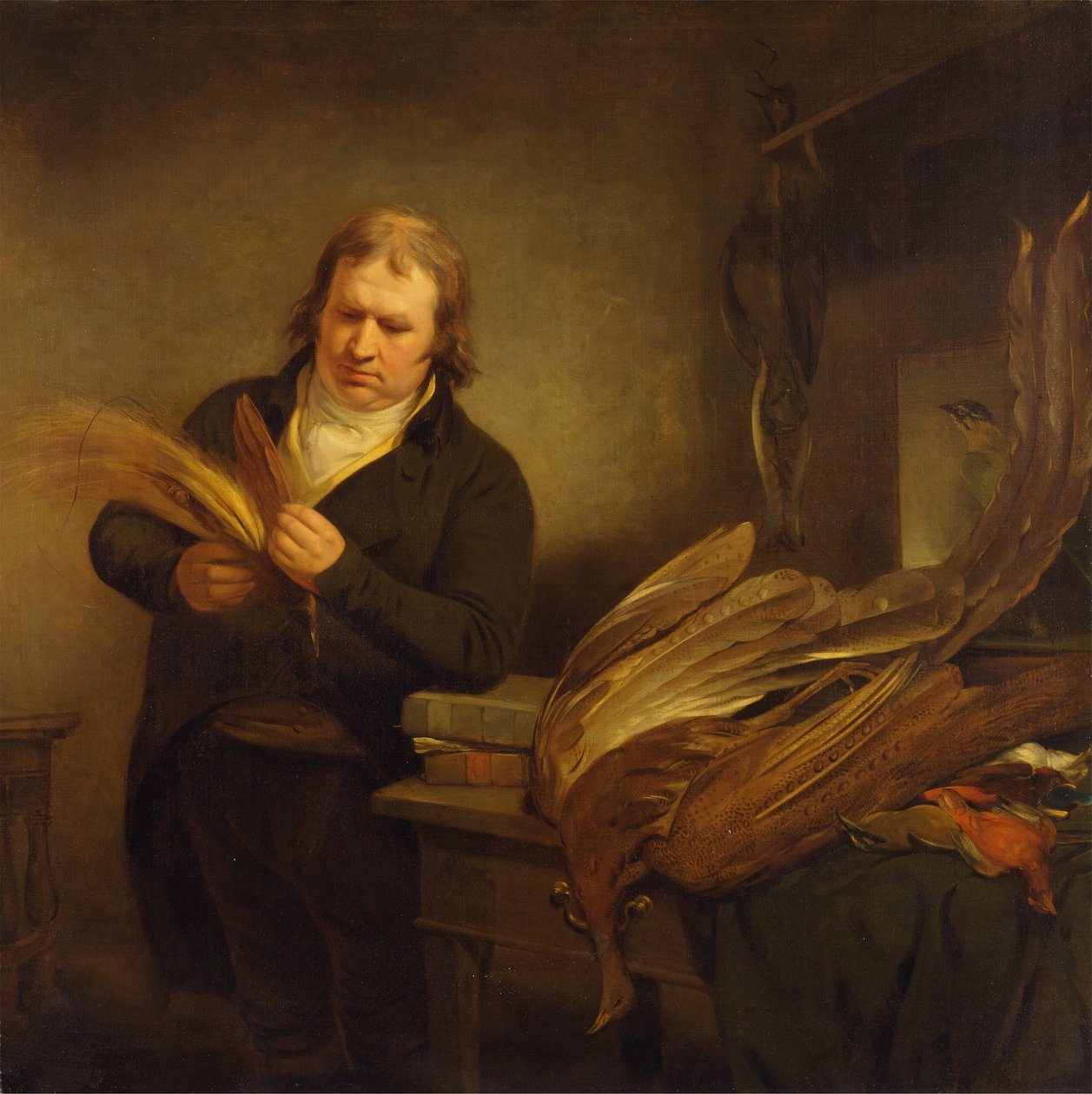 Bir Ornitolog (1802) by Ramsay Richard Reinagle