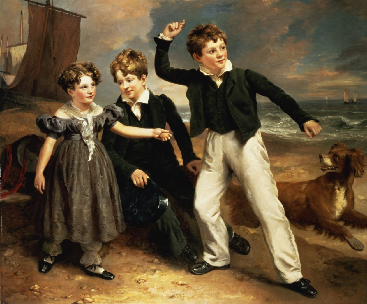 Robert, James ve Mary Sarah
