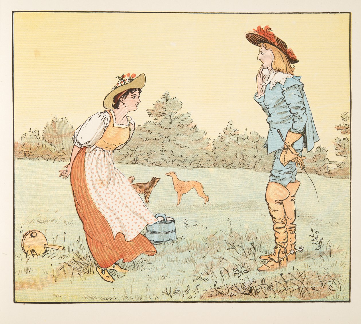 The Hey Diddle Diddle Picture Book, pub.1882