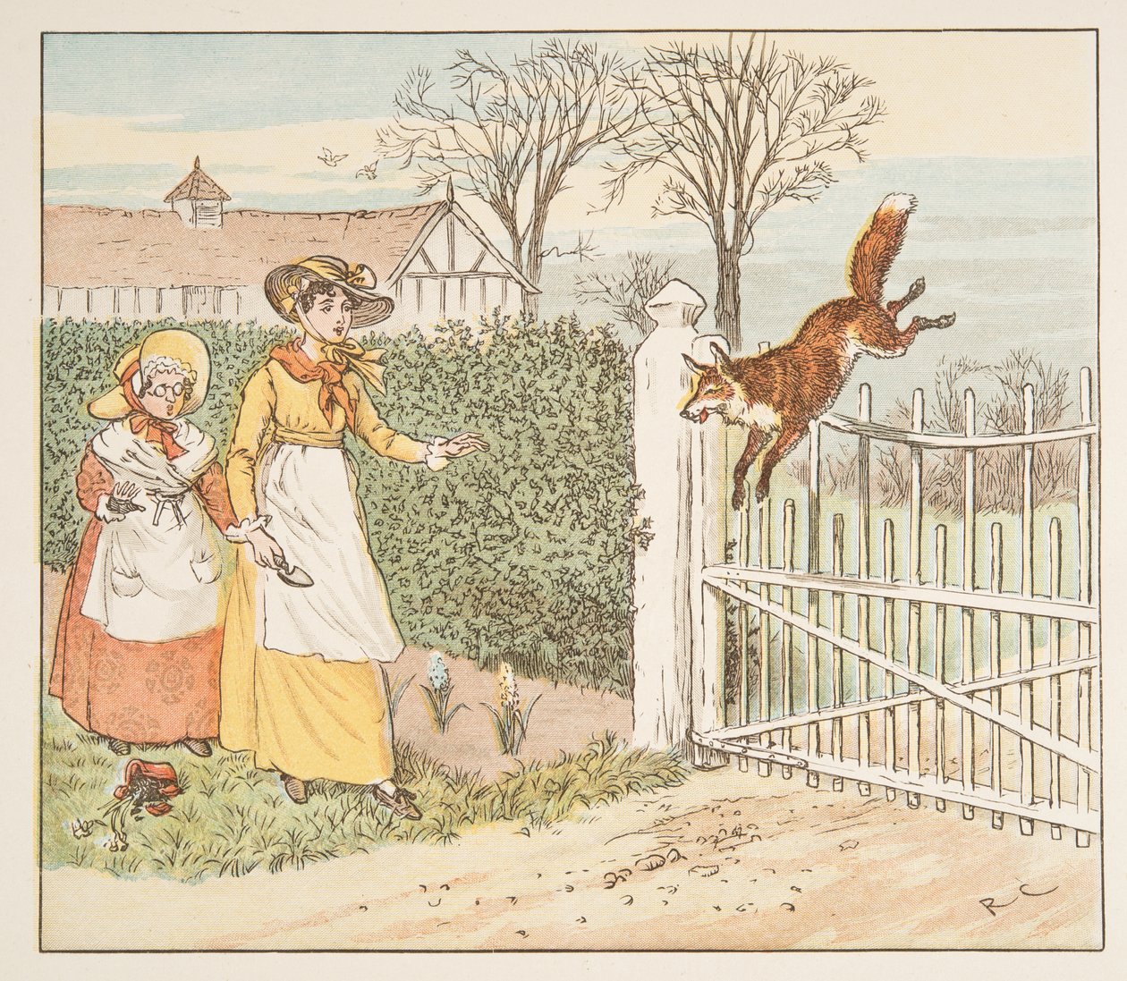 Tilki, The Hey Diddle Diddle Picture Book, pub.1882