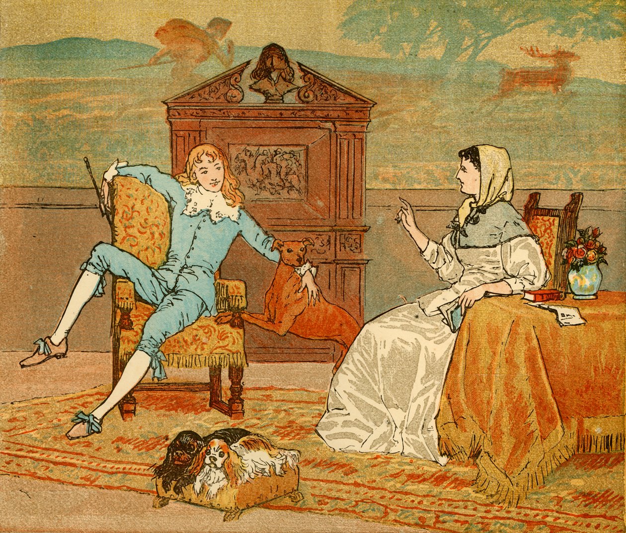 ... Serveti olan bir Eş aramalısın!, c1880, 1888. by Randolph Caldecott