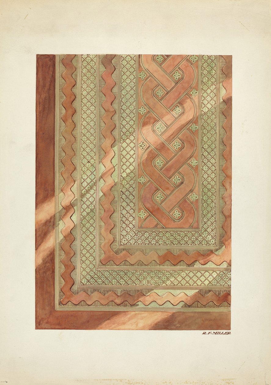 Confessional Deri Koltuk (Detay) by Randolph F. Miller