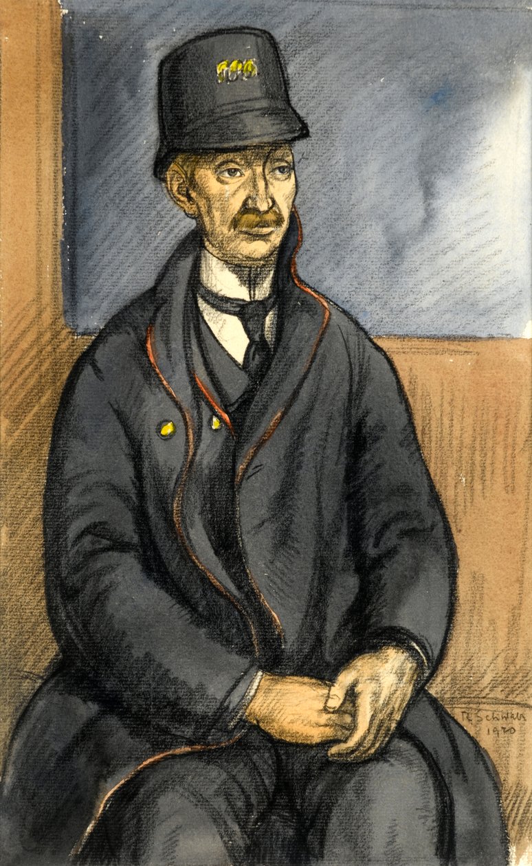 Bir postacı by Randolph Schwabe