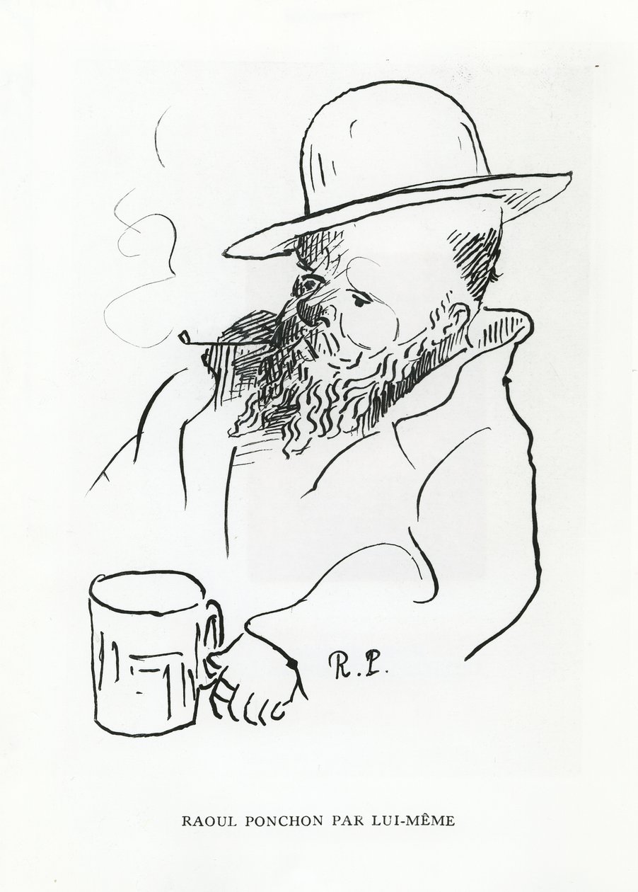 kendi portre by Raoul Ponchon
