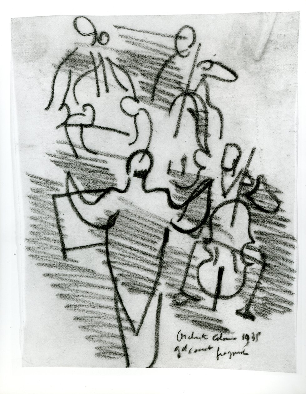 Orchestre Colonne by Raoul Dufy