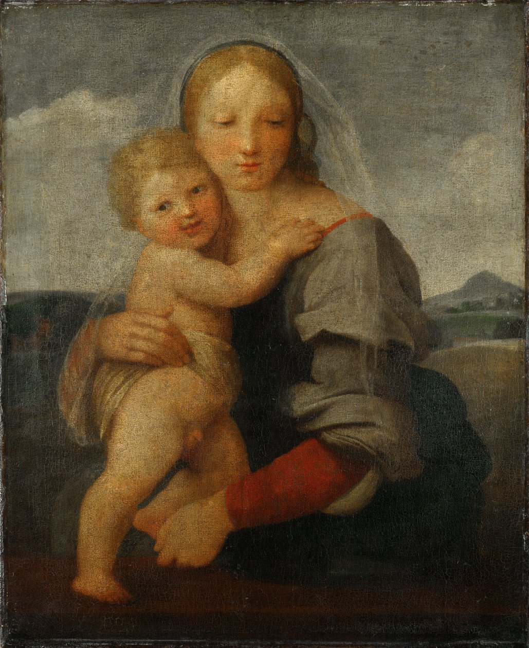 madonna ve çocuk by Raffaello Sanzio Raphael