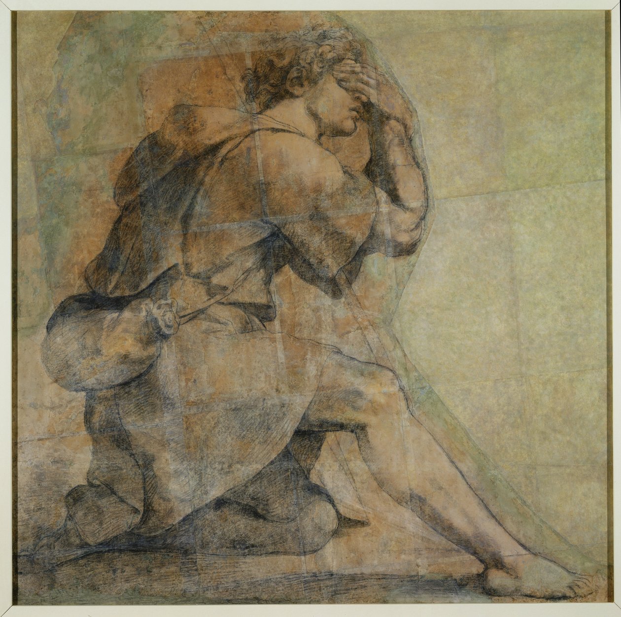 Musa (kağıt üzerinde karakalem) by Raffaello Sanzio Raphael