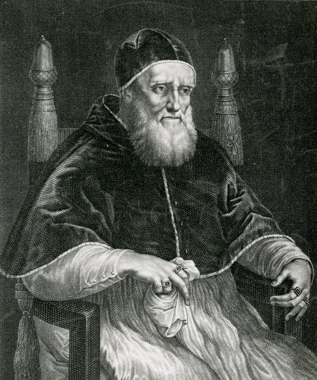 Papa II. Julius (1443-1513) by Raffaello Sanzio Raphael