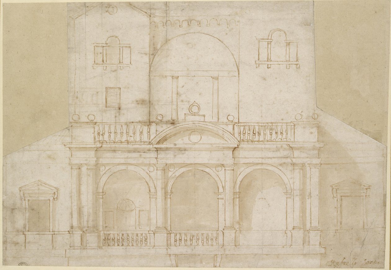 Recto: Mimari Tasarım by Raffaello Sanzio Raphael