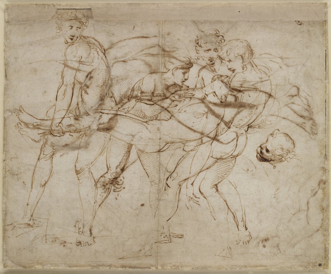 Recto: Meleager