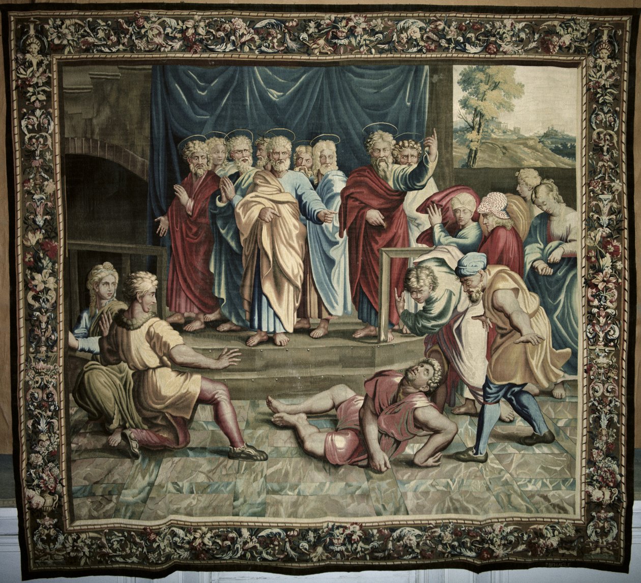 Philippe Behagle (1641-1705) 1695-98 (yün goblen) yönetiminde Beauvais Atölyesinde dokunan, Havarilerin İşleri