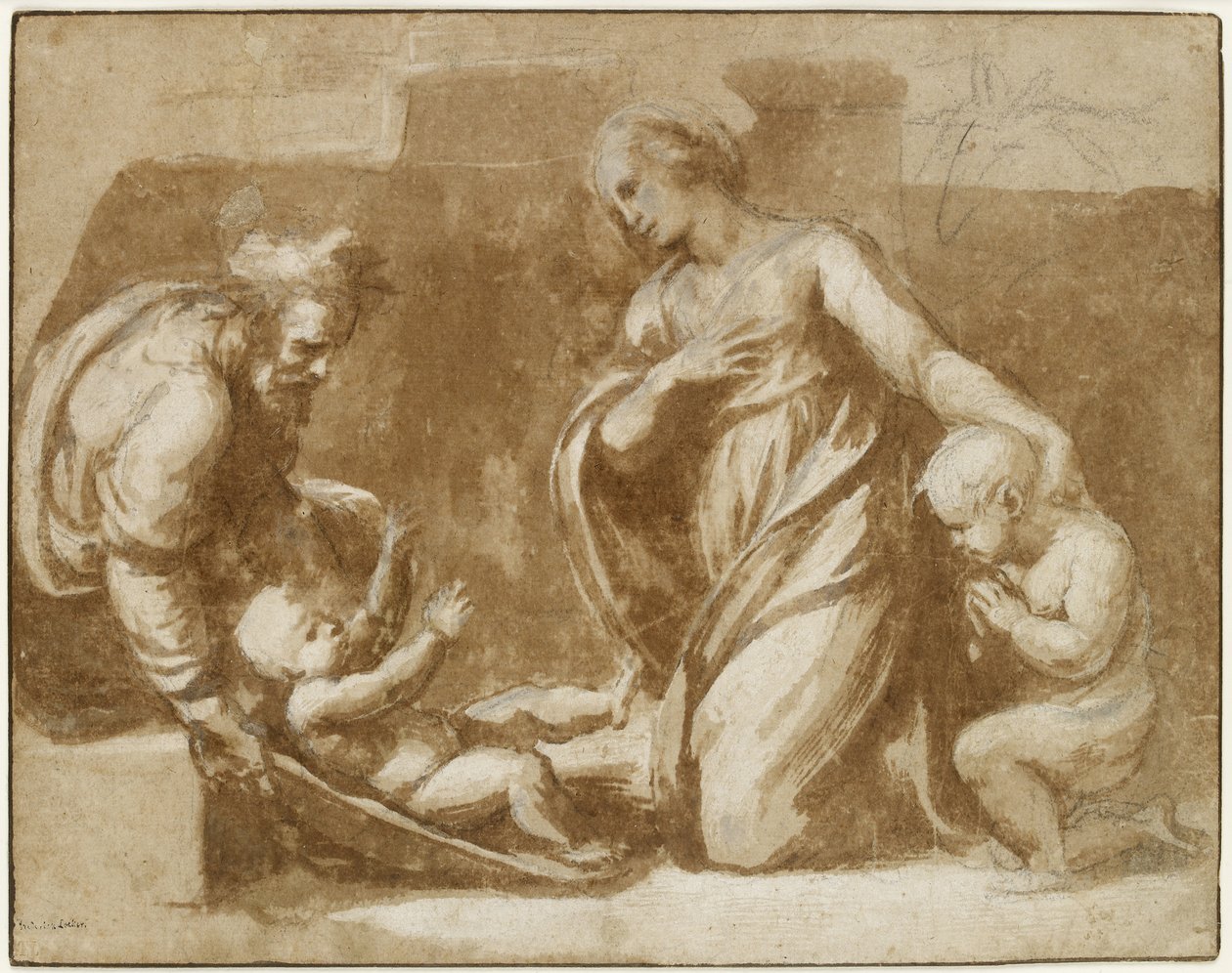 Kutsal Aile, WA1940.68 by Raffaello Sanzio Raphael