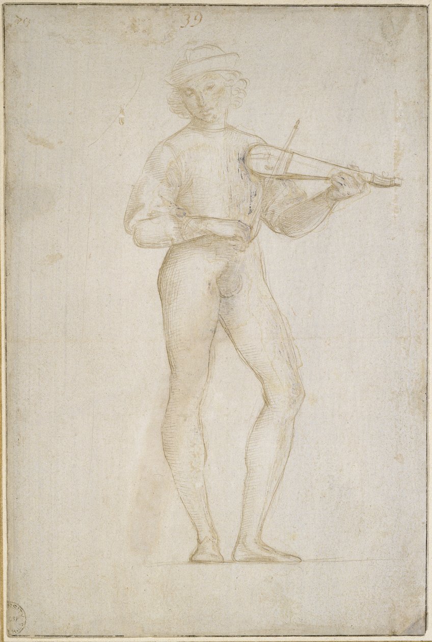 İki Çalışma by Raffaello Sanzio Raphael