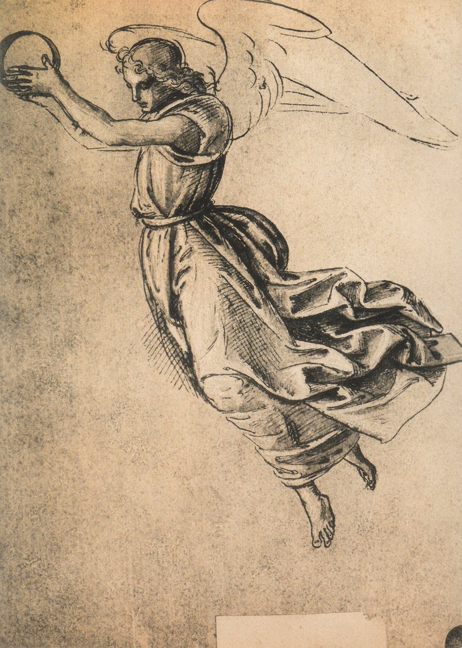 Bir melek; Raphael