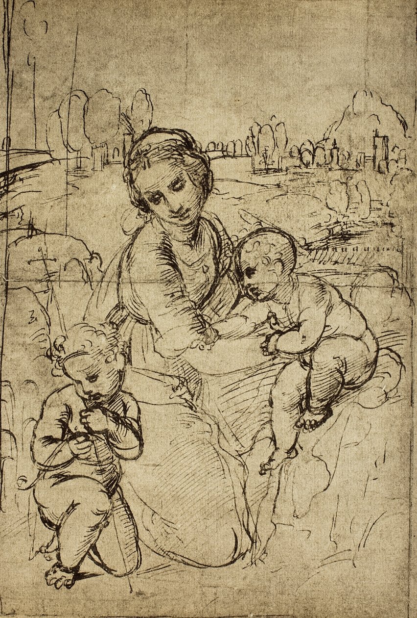 Sex Madonna studiesturki by Raffaello Sanzio Raphael