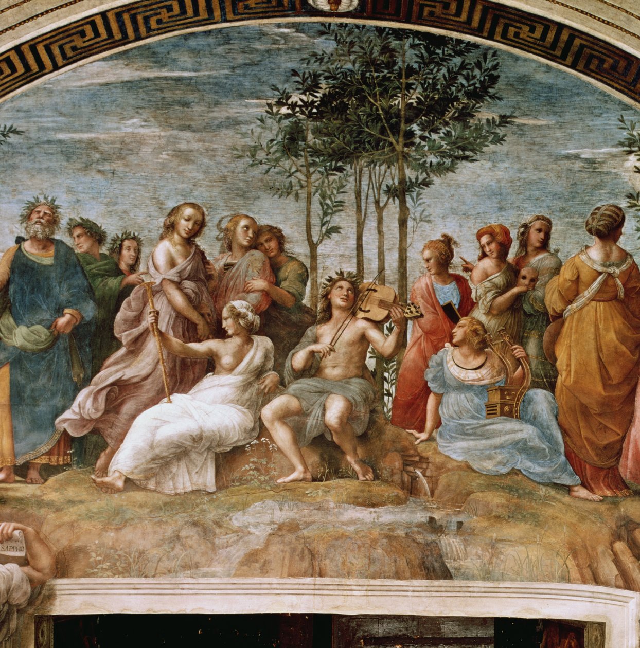 Parnassus, Stanza della Segnatura