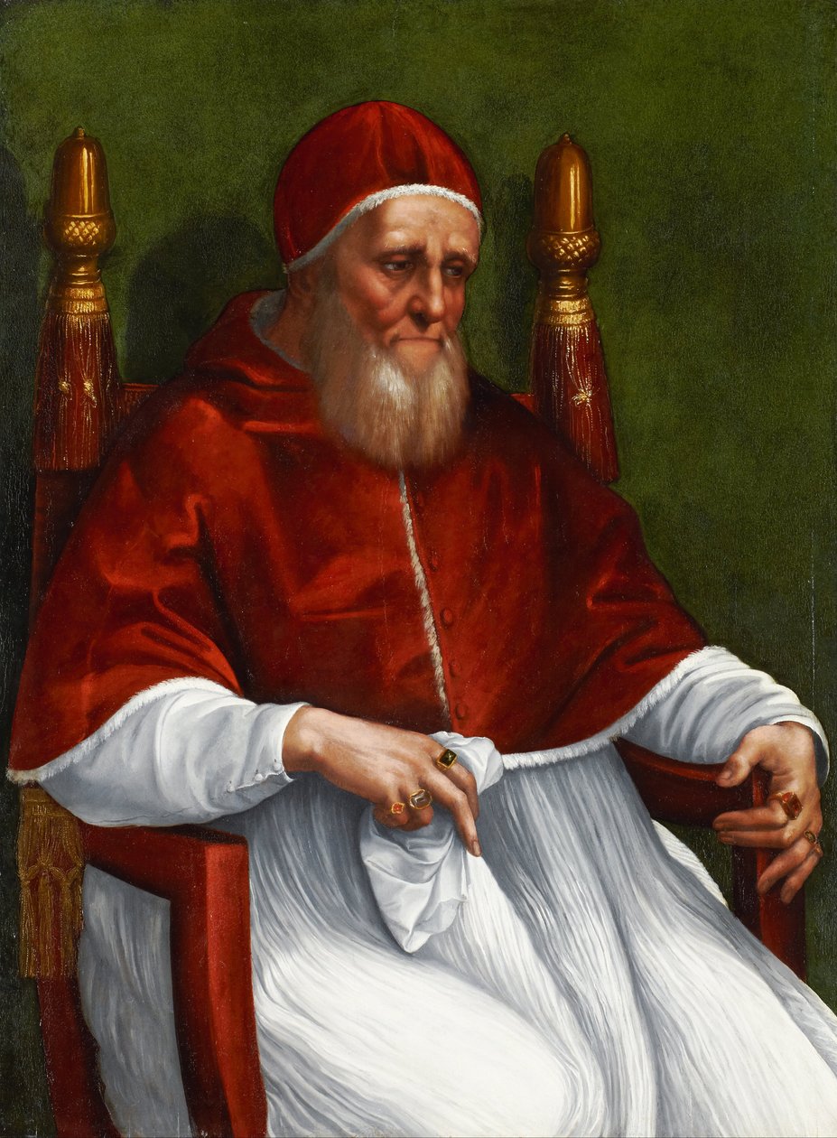 Papa Julius II#39;nin portresi by Raphael (1483 1520) (& studio)