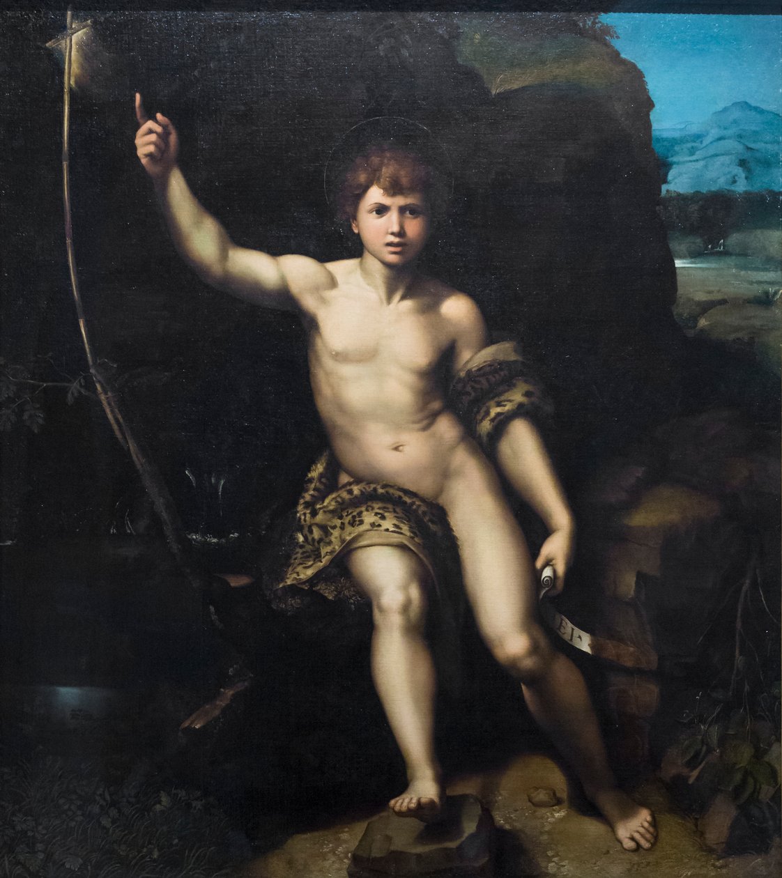 Vaftizci Aziz John by Raphael (1483 1520) (& studio)
