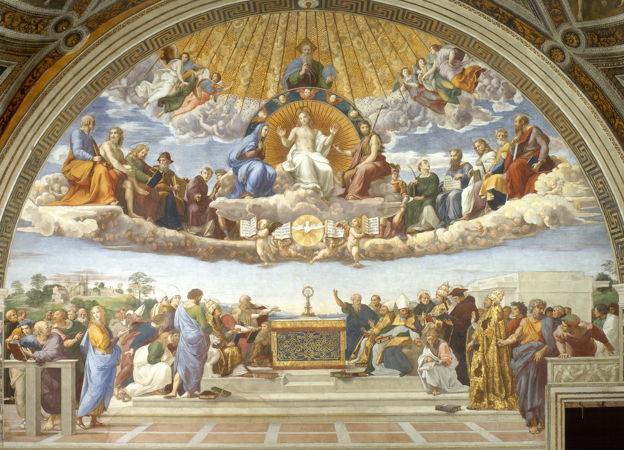 Disputa, Stanza della Segnatura