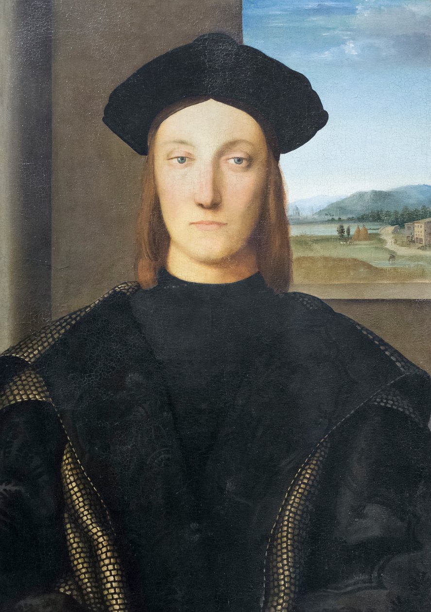 Guidobaldo da Montefeltro'nun Portresi by Raphael (1483 1520)