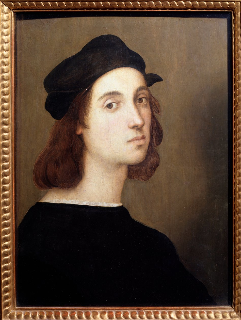 Otoportre - ahşap üzerine yağlı boya, c.1504-1506 by Raphael