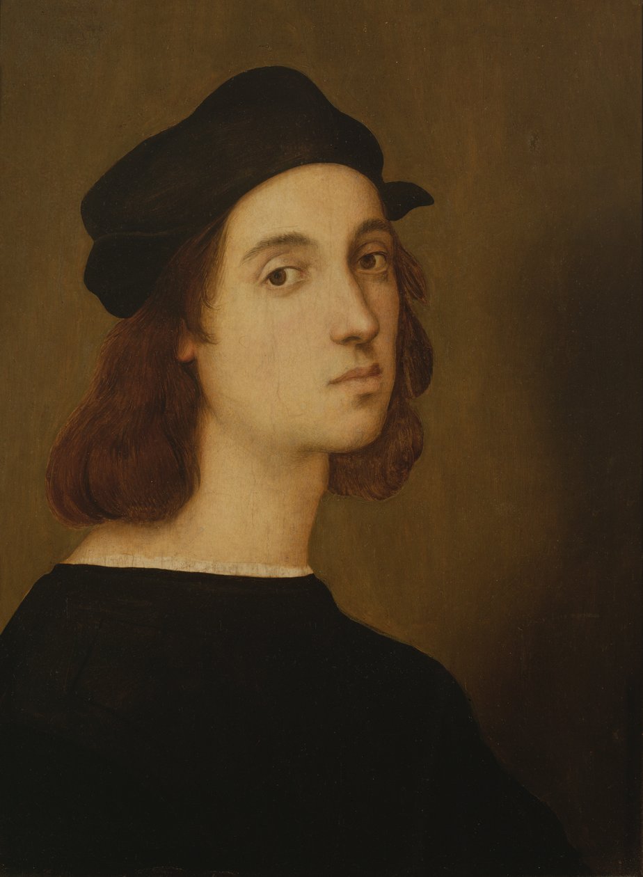 Otoportre (panelde yağlı boya) by Raphael