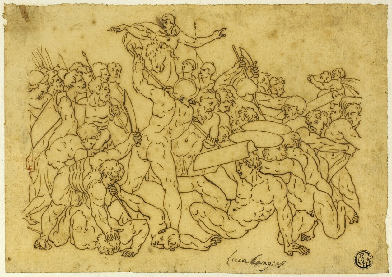Joshua Güneşi ve Ay'ı Durduruyor by Raphael