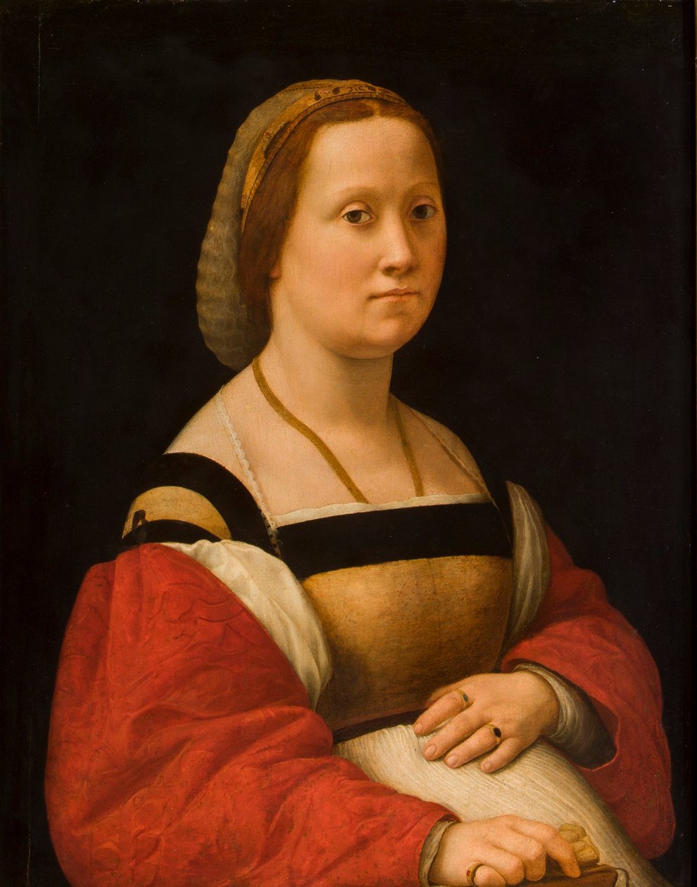 Hamile kadın, 1505-1506. by Raphael