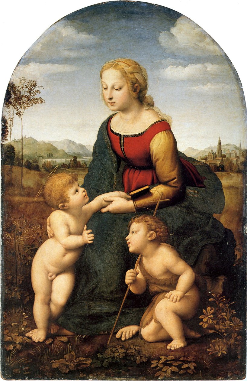 Vaftizci Yahya ile Madonna ve çocuk

Alternatif başlık(lar):  La belle jardinière by Raphael