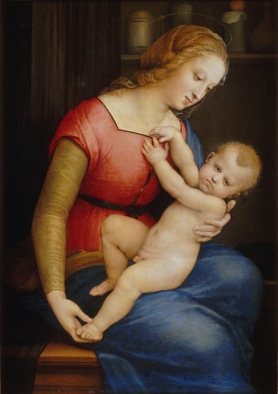Orleans Madonna, yaklaşık 1506-1507 by Raffaello Sanzio Raphael