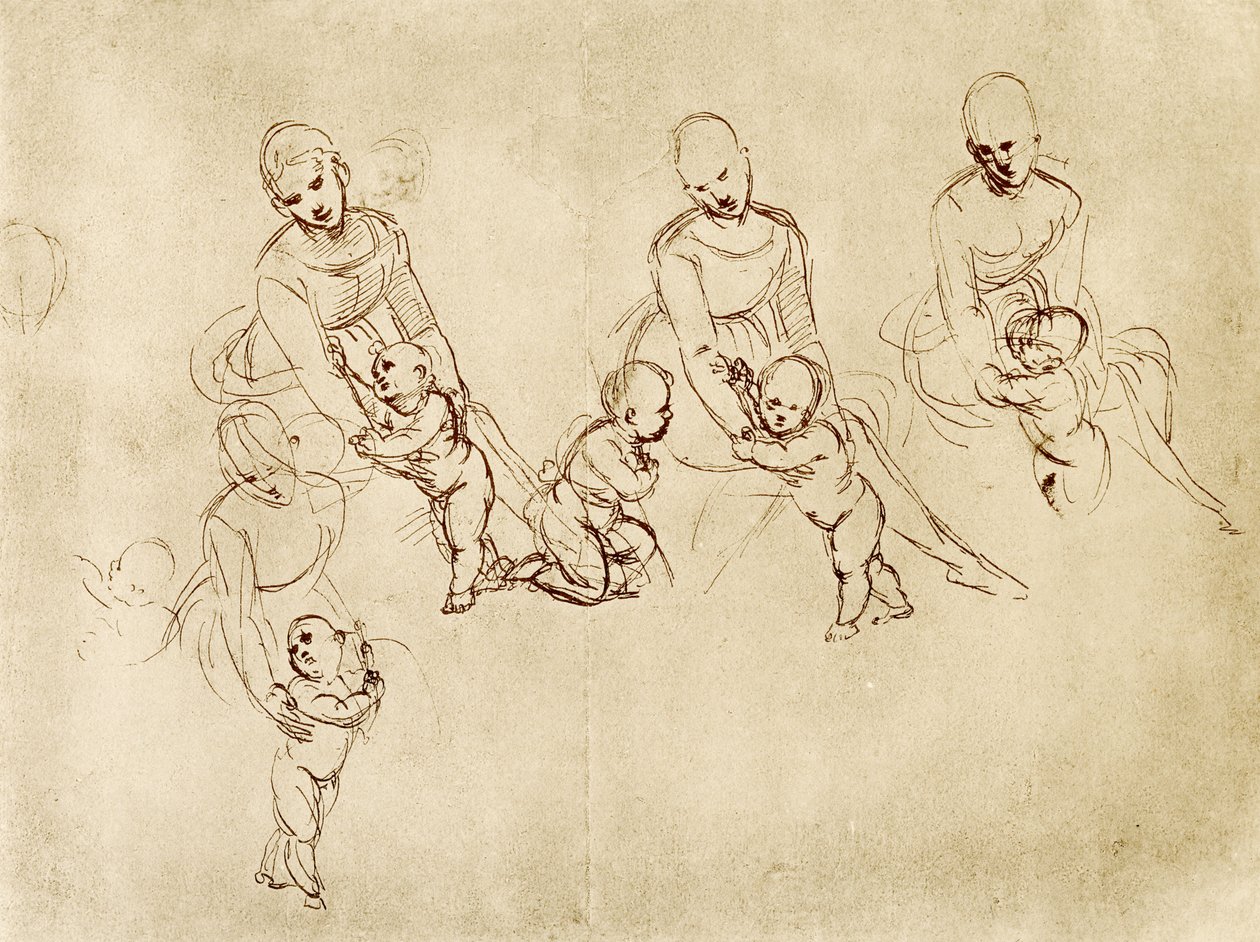 Madonna kırsalda by Raffaello Sanzio Raphael