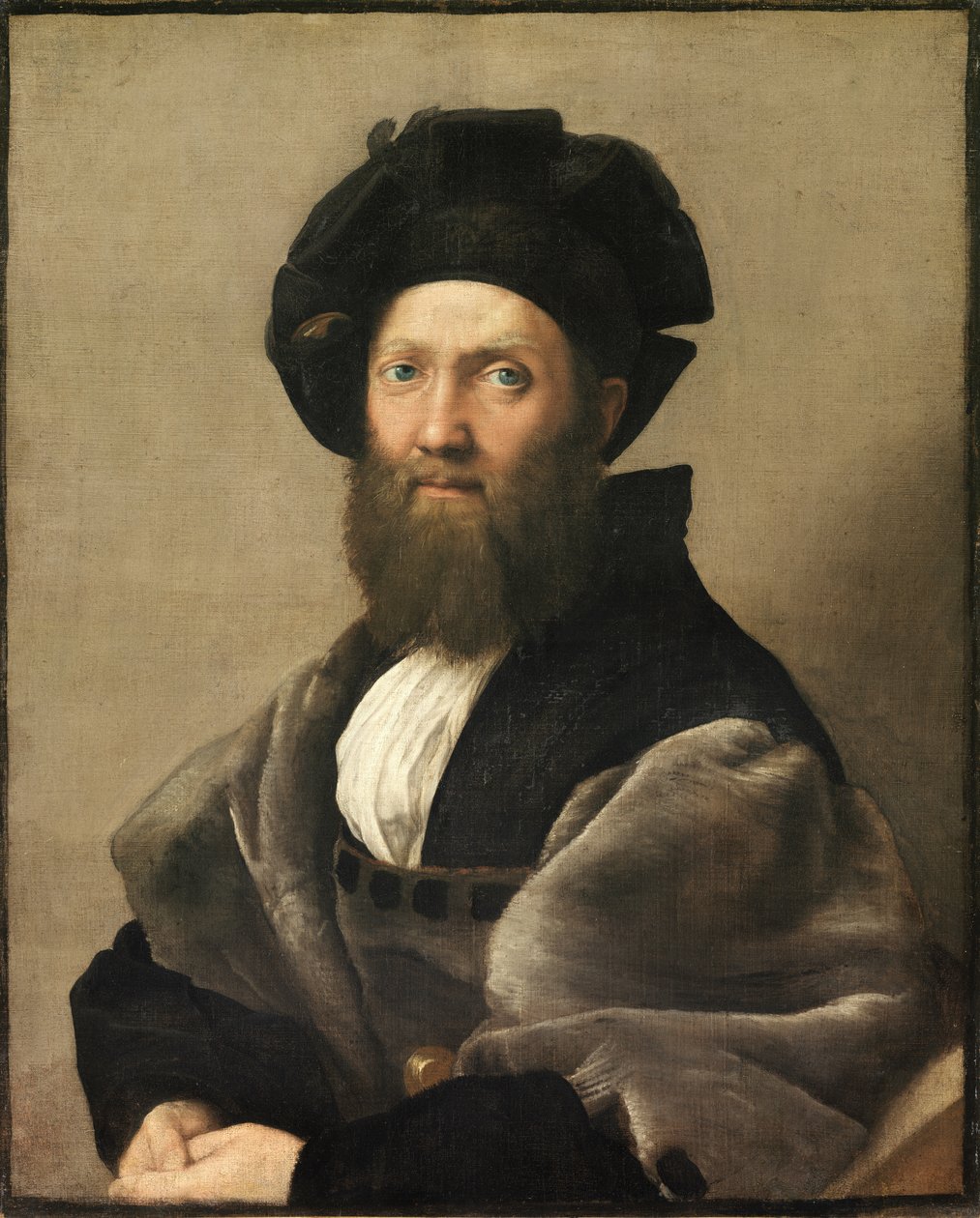 Baldassare Castiglione'nin Portresi by Raphael