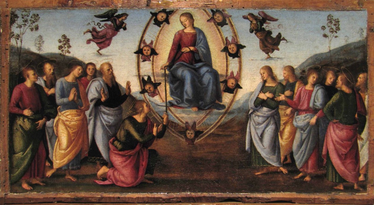 Fano Sunağının Predella Paneli, 1497 by Raffaello Sanzio Raphael