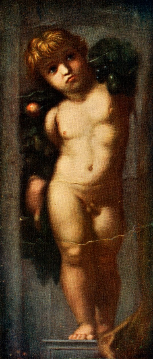 Çelenk ile Putto, c1510, c1912 by Raffaello Sanzio Raphael