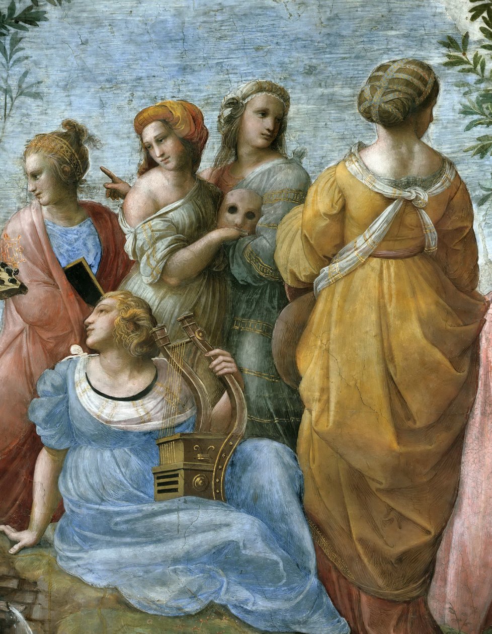 Parnassus. Detay. Stanza della Segnatura