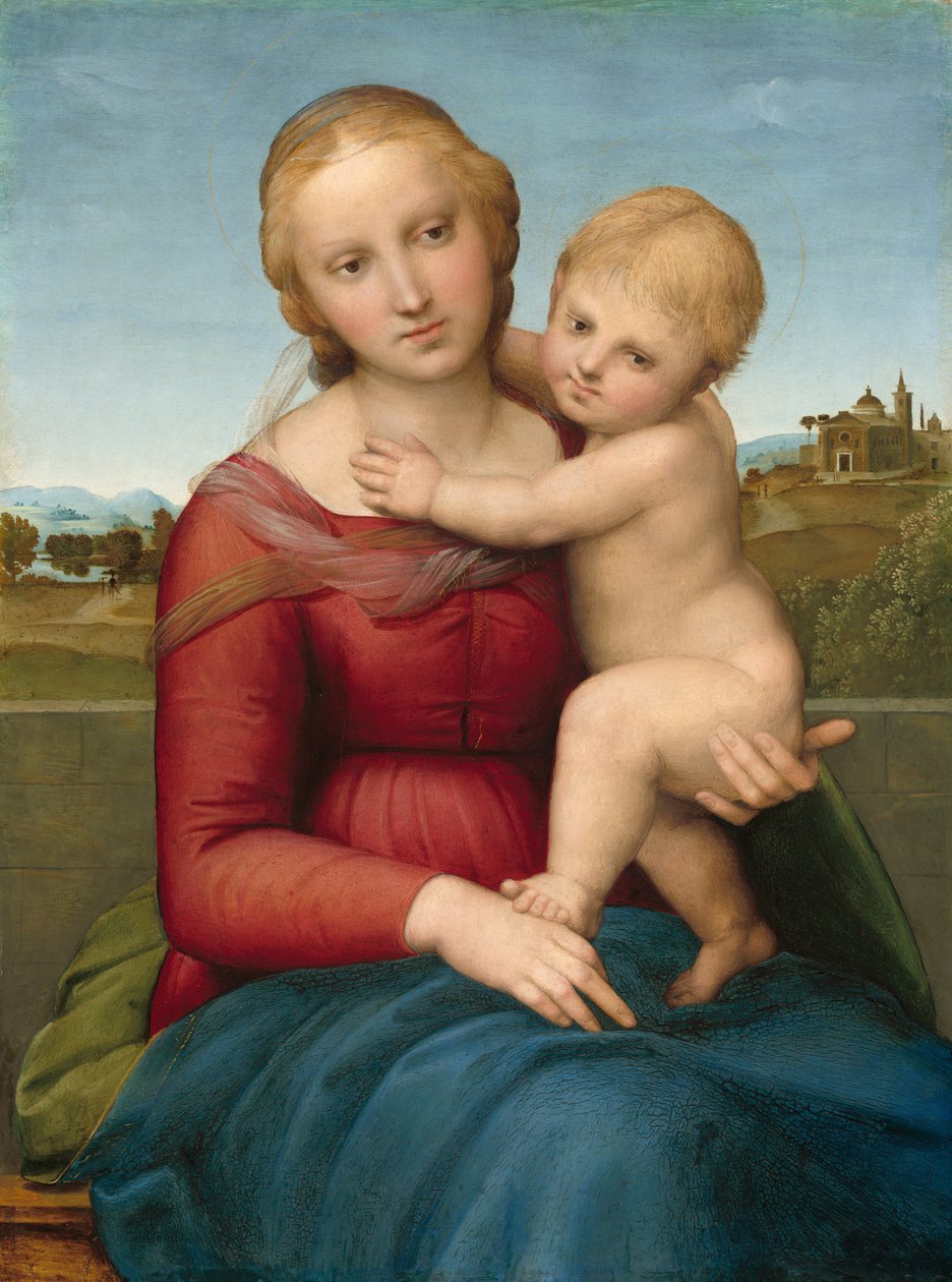 Küçük Cowper Madonna by Raphael