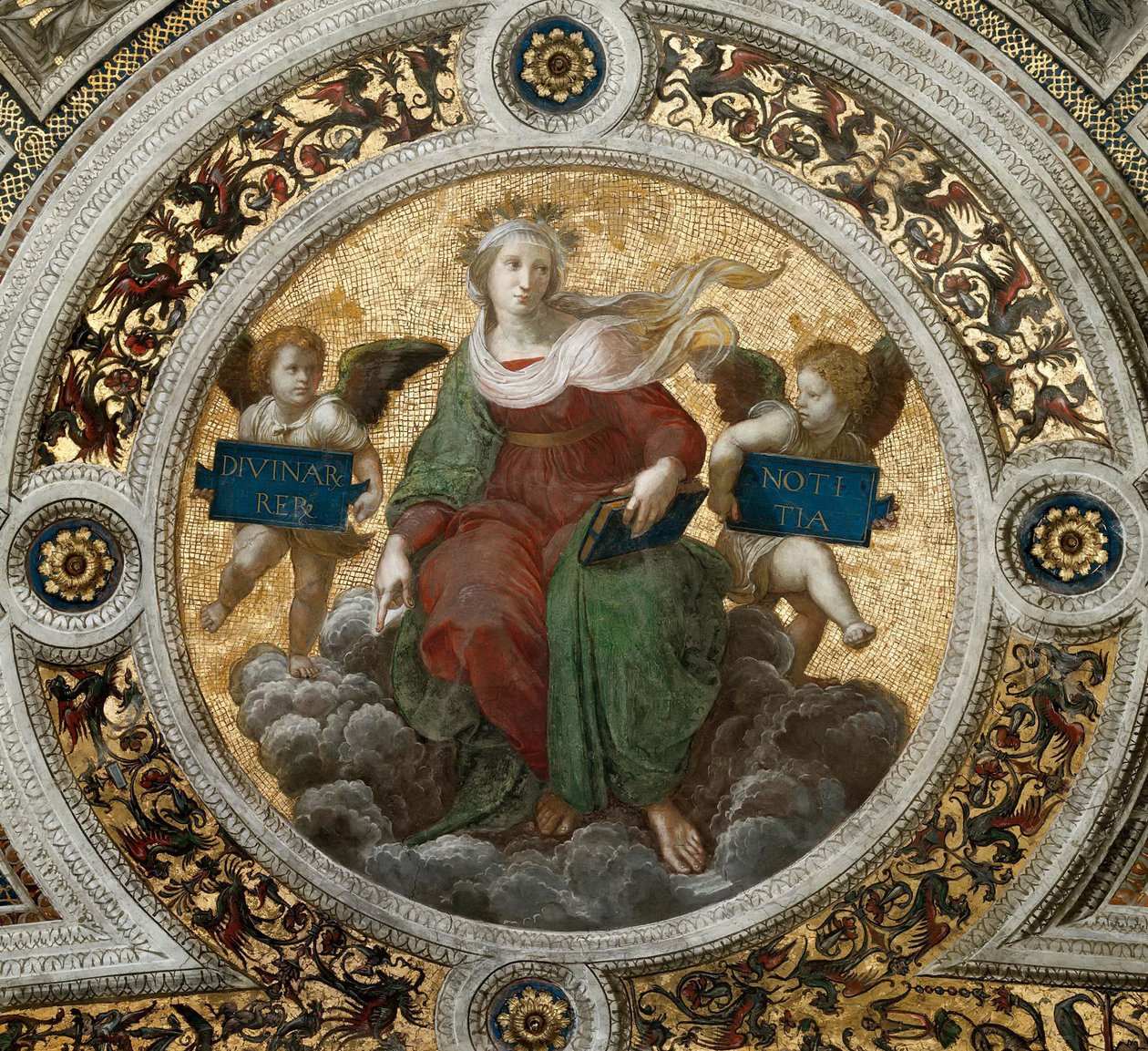 teoloji. Stanza della Segnatura