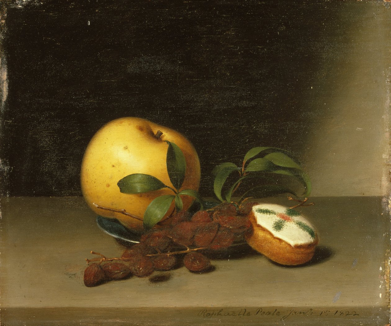 Pasta ile Natürmort, 1822 by Raphaelle Peale