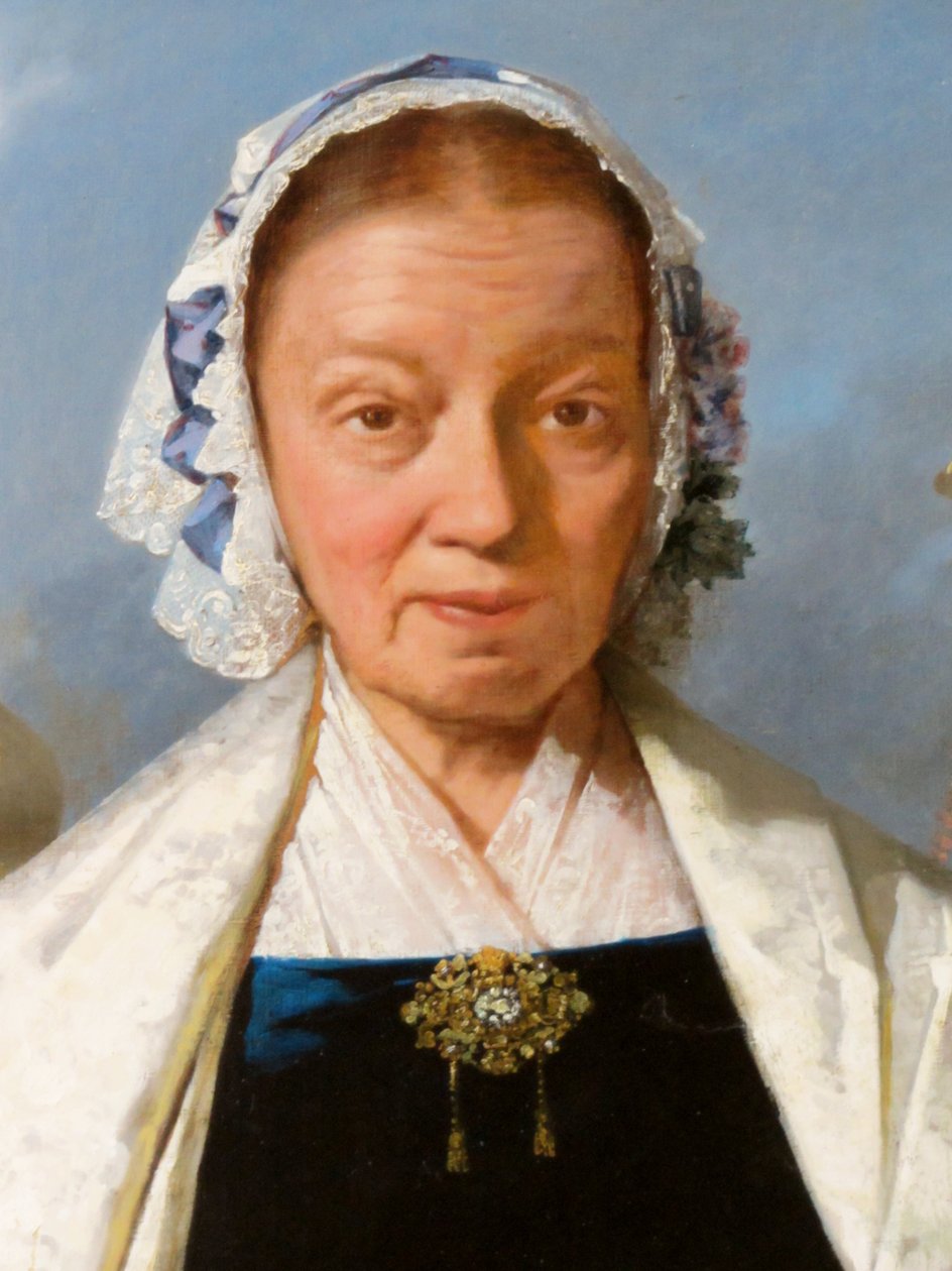 Barbara Molina ve Agüero de Herrera by Raymond Auguste Quinsac Monvoisin