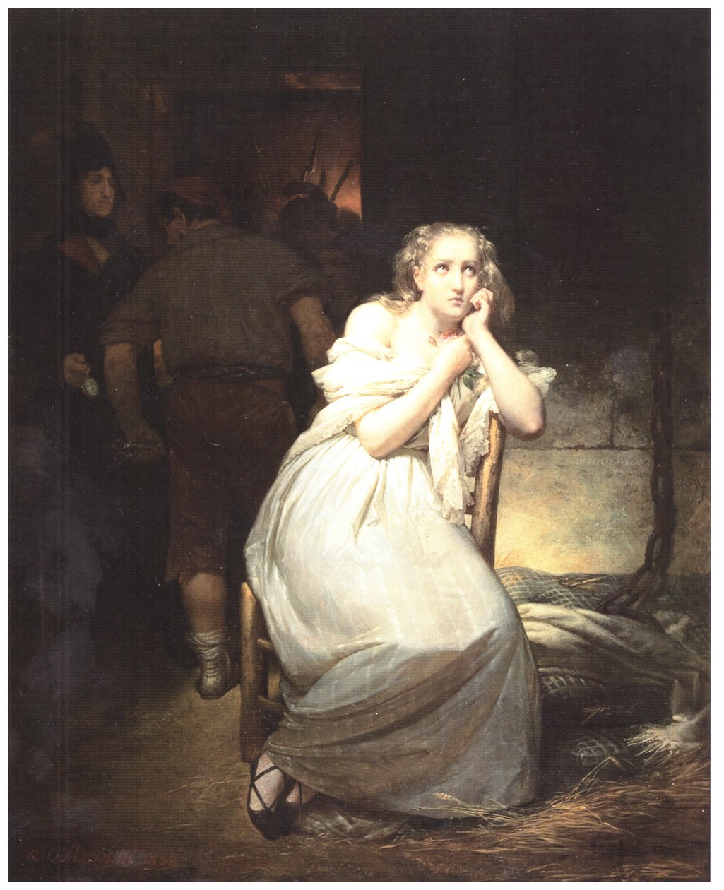 Carlota Corday by Raymond Auguste Quinsac Monvoisin