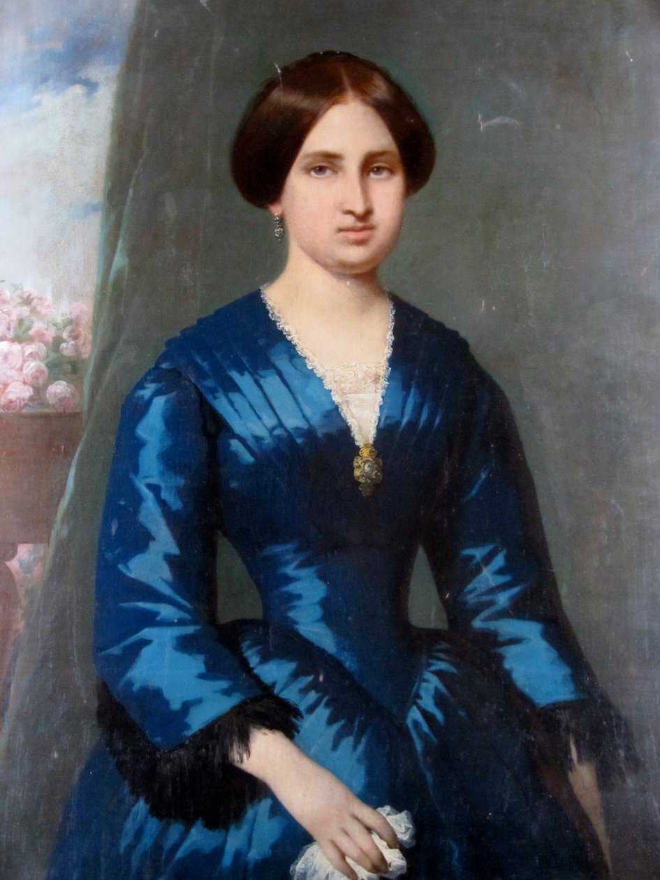 Bayan Clorinda Rosales Bascuñán by Raymond Auguste Quinsac Monvoisin