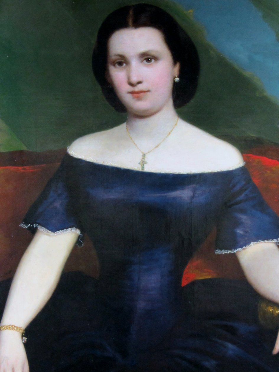 Bayan Mercedes Alvarez by Raymond Auguste Quinsac Monvoisin