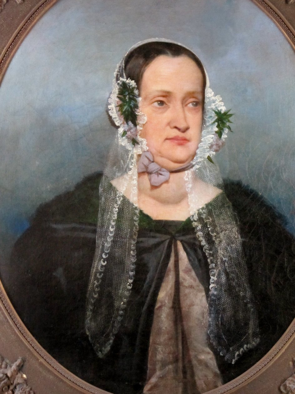 Doña Mercedez Rosales Larrain de Pérez by Raymond Auguste Quinsac Monvoisin