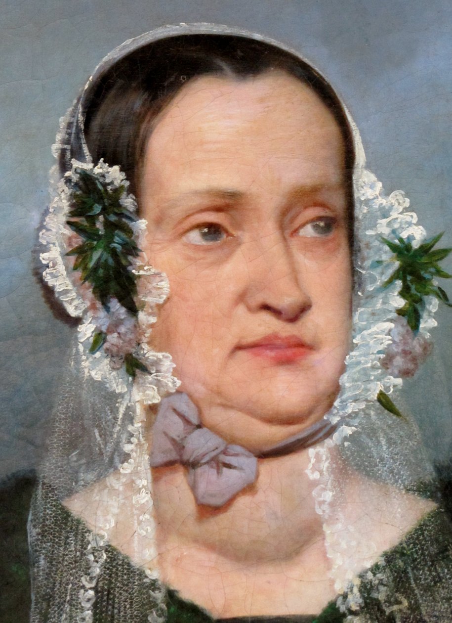 Doña Mercedez Rosales Larrain de Pérez by Raymond Auguste Quinsac Monvoisin
