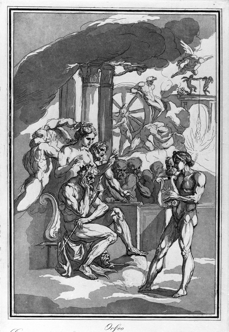 Yeraltı Dünyasındaki Orpheus, Minos